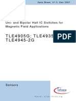 TLE4905G TLE4935G TLE4945-2G: Uni-And Bipolar Hall IC Switches For Magnetic Field Applications