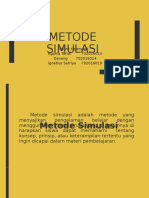 Metode Simulasi Presentasi
