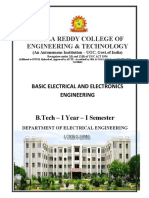 Basic Electrical and Electronics Engineering