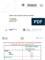 Status of Art of Cancer Center in Europe