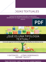 Lenguaje. 7 Básico. PPT Tipologías Textuales