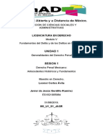 Universidad Abierta y A Distancia de México.: Licenciatura en Derecho