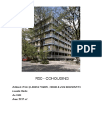 R50 - Cohousing: Arhitecti: Ifau Și Jesko Fezer, Heide & Von Beckerath Locatie: Berlin An:1960 Area: 2037 M