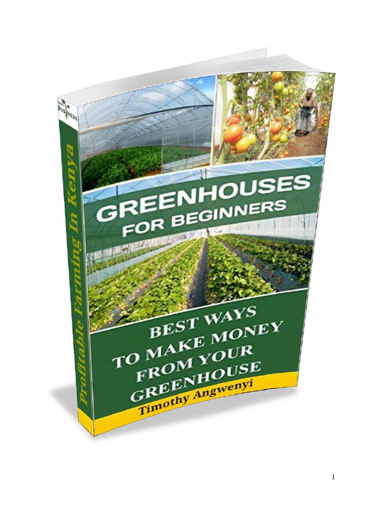 greenhouses for beginners.pdf'.pdf Greenhouse Agriculture