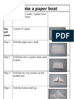 Procedural Writing Scaffold For Instruction Manual