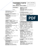 MSDS Antigermen Forte PDF