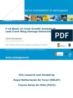 F-16 Block 15 Crack Growth Analysis of Lead Crack Wing Damage Enhancement Test