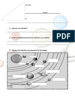 Examen El Universo y El Sistema Solar (DDM) PDF