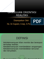 Gangguan Orientasi Realitas