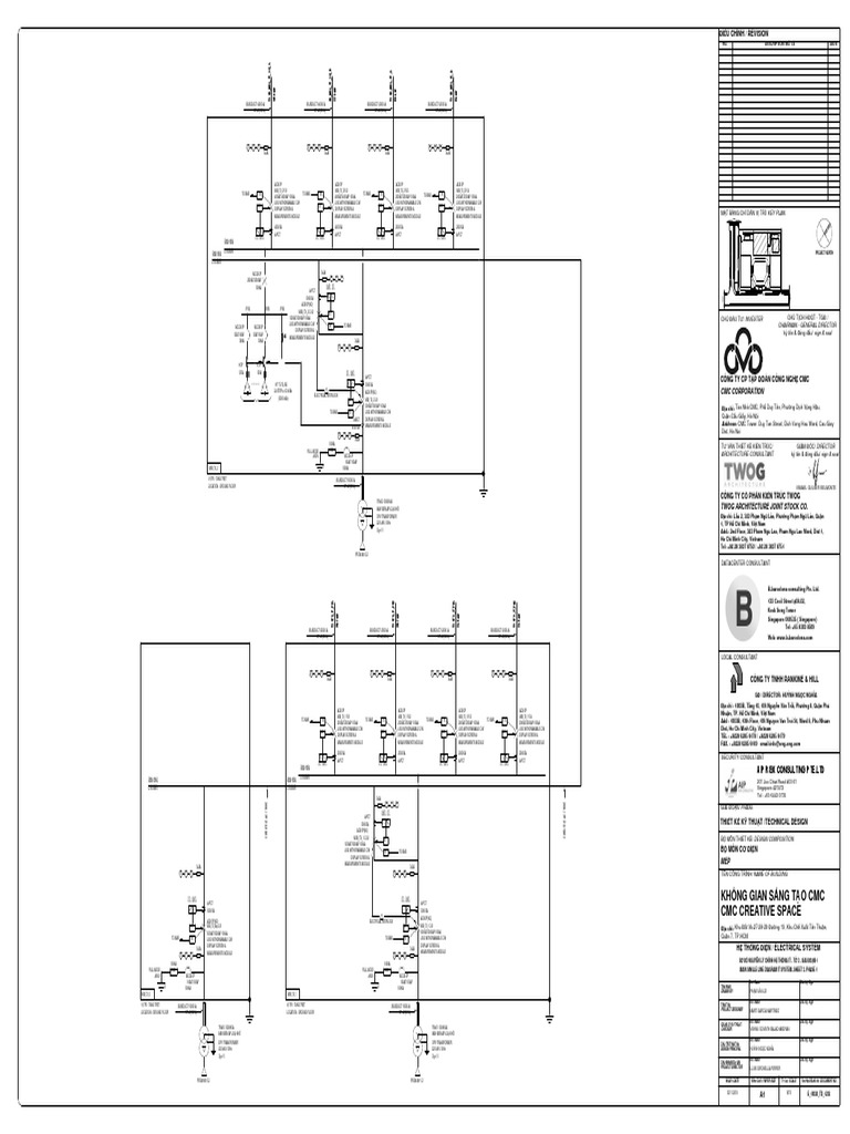 Main Single Line Diagram IT System | PDF | Government Of Vietnam ...