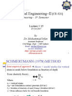 Geotechnical Engineering-Ii: 5 BSC Civil Engineering - Semester