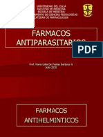 FARMACOS ANTIPARASITARIOS Is Paludismo