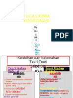 Tugas Kimia Koordinasi: Teori Orbital Molekul Dan Ligan Field