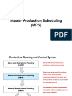 Master Production Scheduling (MPS)