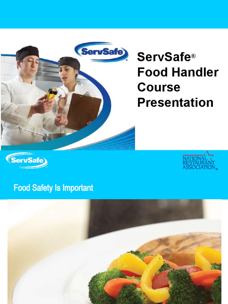 Servsafe Food Handler Course Presentation 5th Edition 1 Hand Washing Food Allergy