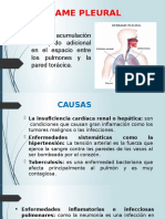 Derrame Pleural..diapositivas..