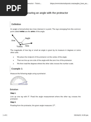 Protractor