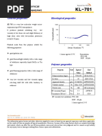 General Properties Rheological Properties: PVC Paste Resin (Homopolymer)