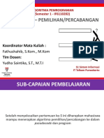 Pertemuan-V Percabangan IF SI PDF