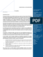 Carta Ing. Alfonso Romo CNET-Sindicatos PDF