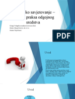 Hechler. Pedagoško Savjetovanje - Teorija I Praksa Odgojnog Sredstva