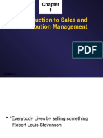 Introduction To Sales and Distribution Management: SDM-Ch.1 1