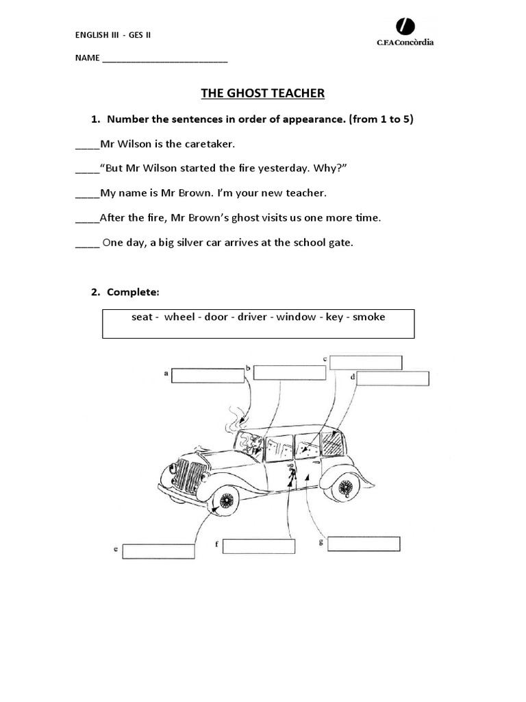 The Ghost Teacher | PDF