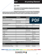 PEI Filament Technical Data Sheet