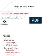 Mixer Design and Heuristics:: Dr. Chandra Mouli M.R