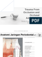 Trauma Oklusi Dan Occlusal Adjustment