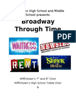 Broadway Program