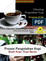 Teknologi Pengolahan Kopi 2019