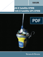 GMDSS - Sailor - Se406-Ii Satellite Epirb - User Manual PDF