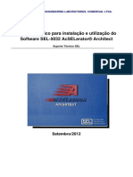 Guia Prático para Instalação e Utilização Do Software SEL-5032 AcSELerator Architect