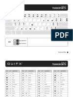 Keyboard Map - Transports