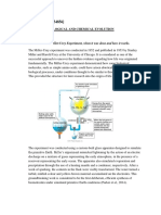 Miller-Urey Experiment Origins Life