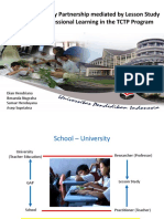 School-University Partnership via Lesson Study
