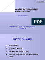 Kuliah 2 Amdal Hidrologi PDF