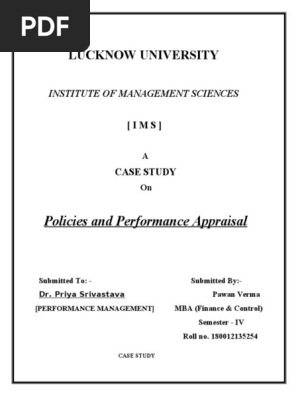 Performance Appraisal assignment22
