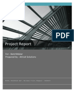 Project Report: For - Batchmaker Prepared by - Attrait Solutions
