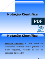 Notação Científica - Potências de 10 e cálculos