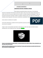 MATEMÁTICA 6 AB - Formas Geométricas - Piramides e Prismas Prof Quinzinho