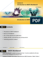 Introduction To Ansys Workbench 16.0 PDF