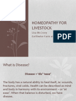 Homeopathy For Livestock: Lisa Mccrory Earthwise Farm and Forest