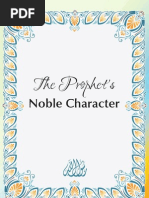 The Prophet's Noble Character