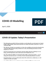 COVID-19: Ontario Modelling Projections