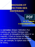 Cours Corrosion Et Protection Des Materiaux