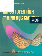 Ebook Đại Số Tuyến Tính Và Hình Học Giải Tích - Trần Trọng Huệ - 655384