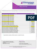 Lista Insumos Sistemas PDF