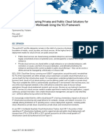 TCO Analysis Comparing Private and Public Cloud Solutions For Running Enterprise Workloads Using The 5Cs Framework